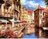 Alte Straßen von Europa malen nach zahlen