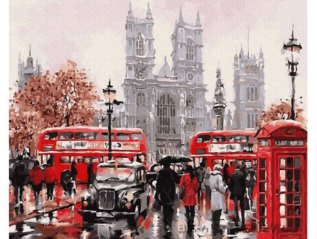Die Zeit von London malen nach zahlen