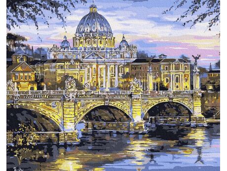 Vatikanstadt, Basilika des Hl. Petrus malen nach zahlen