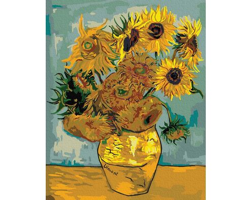 Van Gogh Sonnenblumen Keilrahmenbild auf Leinwand 