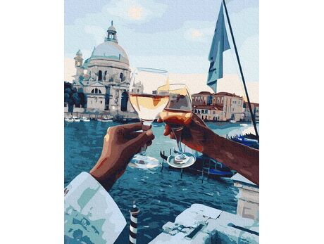 Romantik in Venedig malen nach zahlen