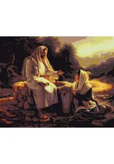 Jesus und der Samariter