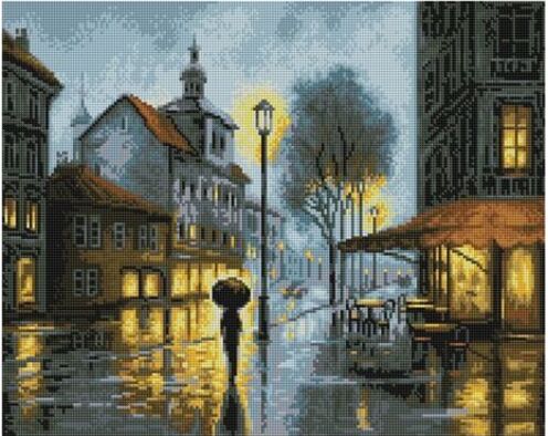 Lichter der nächtlichen Stadt