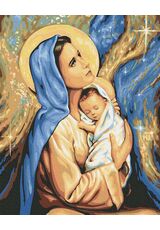 Heilige Mutter Maria 40x50cm