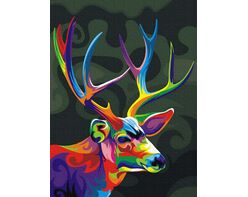 Bunte Hirsche