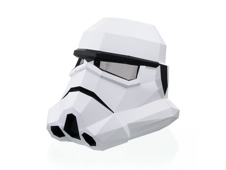 Stormtrooper Papier Handwerk 3D Maske papier handwerk 3d modelle