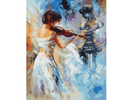 Klassische Geigenmelodien malen nach zahlen