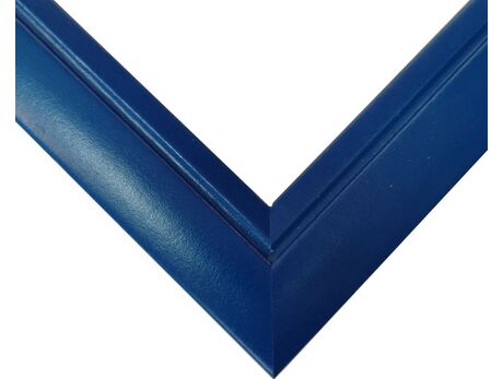 Bilderrahmen (MDF) für 40x50cm Leinwand, Farbe blau rahmen