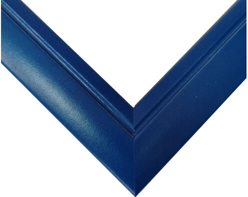 Bilderrahmen (MDF) für 40x50cm Leinwand, Farbe blau
