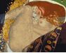 Gustav Klimt. Danae malen nach zahlen