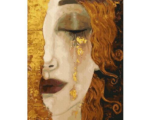 Goldene Tränen 40x50cm