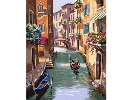 Fabelhafte Straßen von Venedig malen nach zahlen