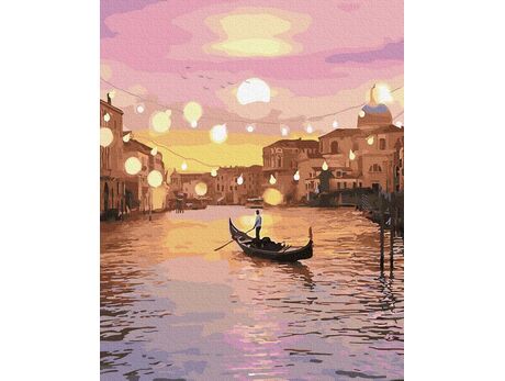 Venedig im Lichterglanz malen nach zahlen