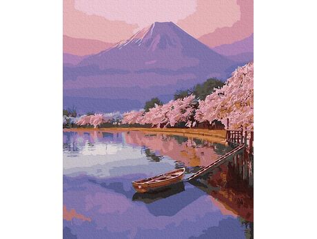 Frühling in Japan malen nach zahlen