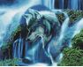 Wolfswasserfall diamond painting