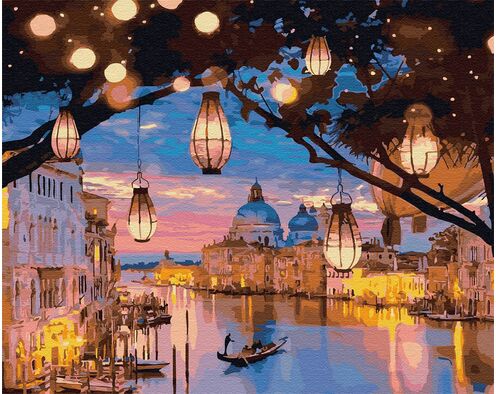 Die Lampen von Venedig 40x50cm