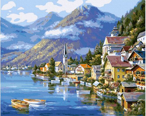Hallstatt. Österreich 50x65cm