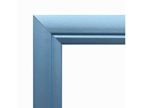 Bilderrahmen (MDF) für 40x50cm Leinwand, Farbe hellblau rahmen