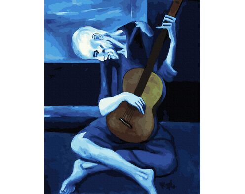 Der alte Gitarrist (Pablo Picasso)