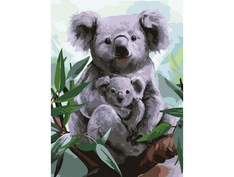 Koala malen nach zahlen