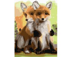 Wilde Freundschaft 30x40cm