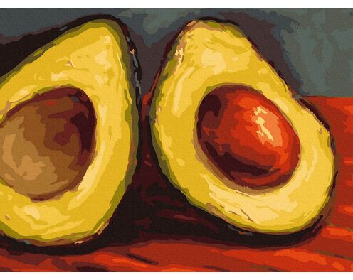 Reife Avocado