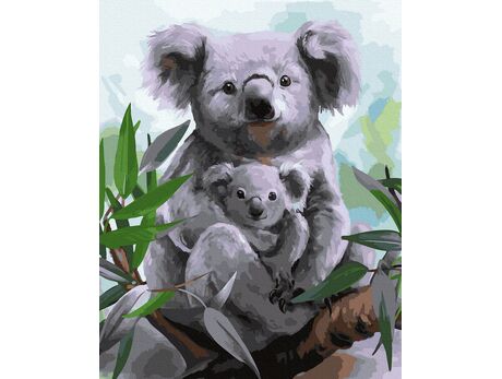 Koalas malen nach zahlen