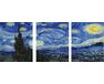 Sternennacht - Vincent Van Gogh 50x120cm malen nach zahlen