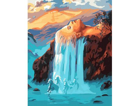 Die Kraft der Natur 40x50 cm malen nach zahlen