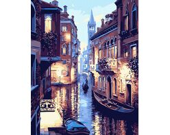 Venedig Gondeln 40x50 cm