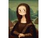 Mona Lisa aus einem Märchen 40x50 cm malen nach zahlen