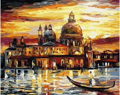 Der goldene Himmel von Venedig 40cm*50cm (Ohne Rahmen)
