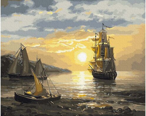 Stille Bucht 40cm*50cm (Ohne Rahmen)