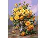 Gelbe Rosen 40cm*50cm (Ohne Rahmen) malen nach zahlen