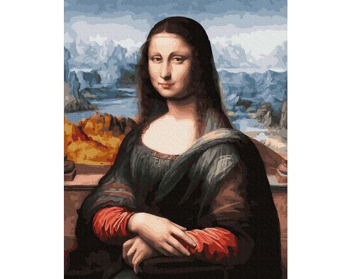 Mona Lisa. Leonardo da Vinci 40cm*50cm (Ohne Rahmen)