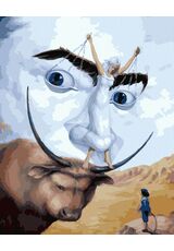 Die Abstraktion von Salvador Dali 40cm*50cm (Ohne Rahmen)