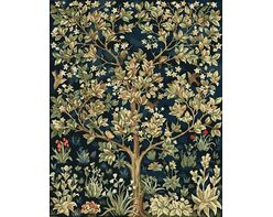 Wilder Waldbaum 40cm*50cm (Ohne Rahmen)