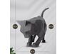 Smokey Cat Papier Handwerk 3d Modelle papier handwerk 3d modelle