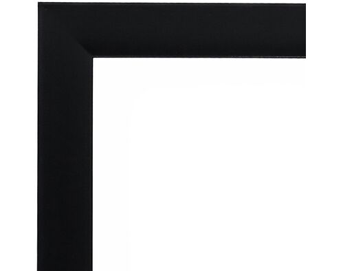 Bilderrahmen für 40x50cm Leinwand Schwarz 7895
