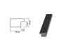 Bilderrahmen für 40x50cm Leinwand Schwarz 7895 rahmen
