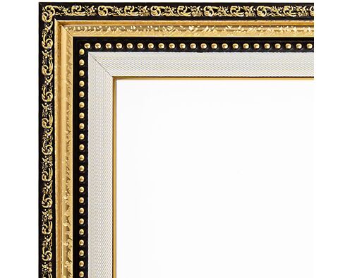 Bilderrahmen für 40x50cm Leinwand Gold 7765
