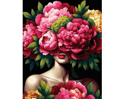Voller floraler Charme 40x50 cm