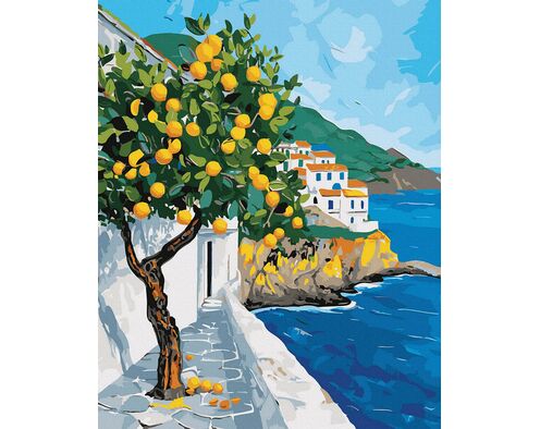 Goldene Früchte Griechenlands 40x50 cm