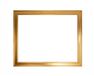 Bilderrahmen für 50x65cm Leinwand Gold 9011 rahmen