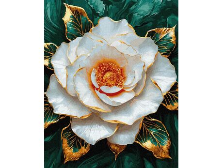 Blumengedicht 40x50 cm malen nach zahlen