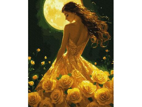 Herrscherin des Lichts 40x50 cm malen nach zahlen