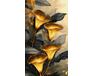 Gold zwischen den Zweigen 40x70 cm malen nach zahlen