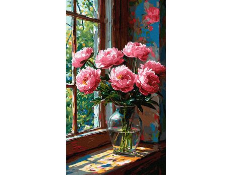 Hauch des Frühlings 40x70 cm malen nach zahlen