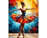 Magie der Pirouette 40x50 cm malen nach zahlen