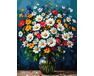 Lichtvoller Blumenstrauß 40x50 cm malen nach zahlen